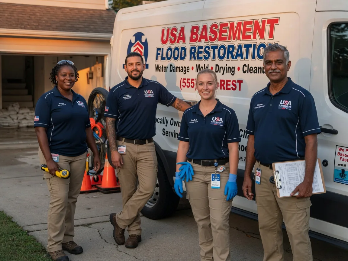Basement Flood Cleanup company in Lawrence, MS
