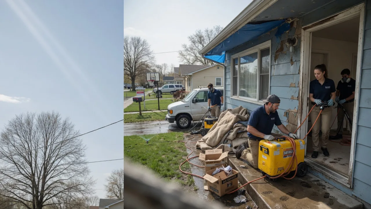 Basement Flood Cleanup in Lawrence, MS near me